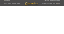 Desktop Screenshot of barefootgolfvacations.com